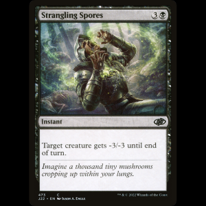 MTG Strangling Spores Jumpstart 2022 j22#473