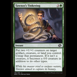 MTG Creación de Tawnos (Tawnos's Tinkering) The Brothers' War bro#191