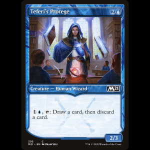 MTG Apadrinada de Teferi (Teferi's Protege) Core Set 2021 m21#295