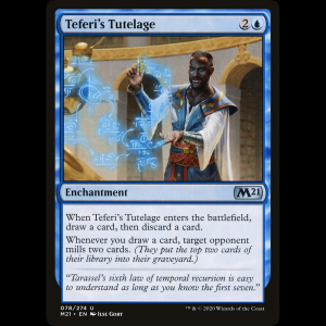 MTG Tutelaje de Teferi (Teferi's Tutelage) Core Set 2021 m21#78