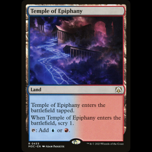 MTG Temple of Epiphany March of the Machine Commander moc#433