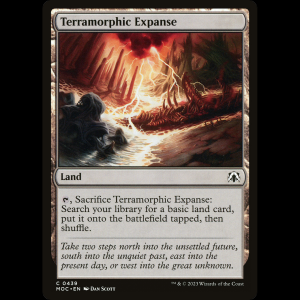 MTG Terramorphic Expanse March of the Machine Commander moc#439