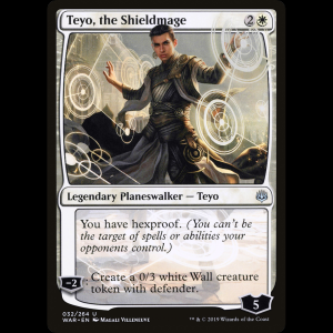 MTG Teyo, magoescudo (Teyo, the Shieldmage) War of the Spark war#32