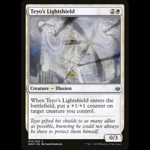 MTG テヨの光盾 (Teyo's Lightshield) War of the Spark war#33