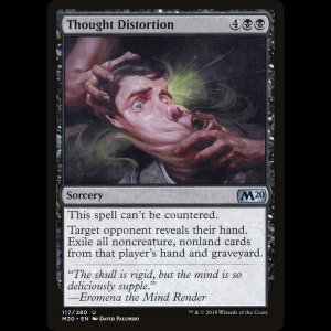 MTG Distorsión del pensamiento (Thought Distortion) Core Set 2020 m20#117