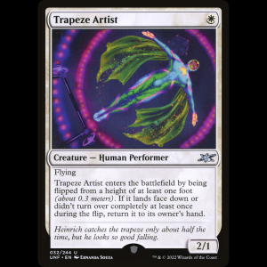 MTG Trapeze Artist Unfinity unf#32