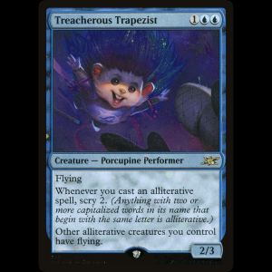 MTG Treacherous Trapezist Unfinity unf#346