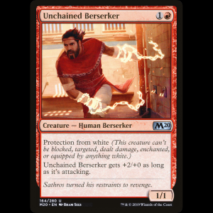 MTG Berserker desencadenado (Unchained Berserker) Core Set 2020 m20#164