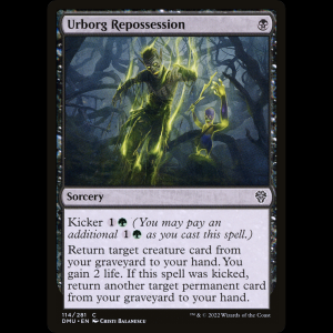 MTG Urborg Repossession Dominaria United dmu#114