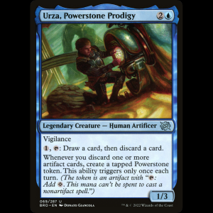 MTG Urza, prodigio de las piedras (Urza, Powerstone Prodigy) The Brothers' War bro#69