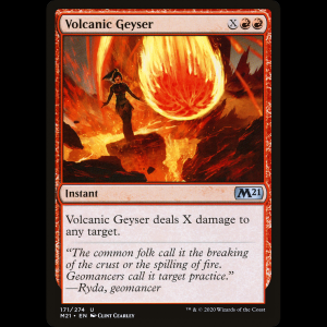 MTG Géiser volcánico (Volcanic Geyser) Core Set 2021 m21#171