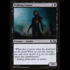 MTG Cadáver ambulante (Walking Corpse) Core Set 2020 m20#327