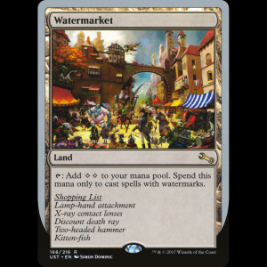 MTG Watermarket Unstable ust#166