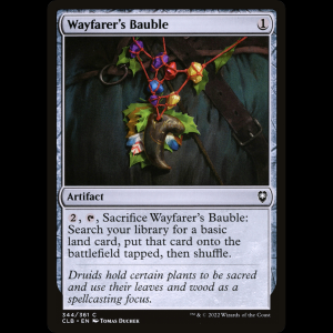 MTG Wayfarer's Bauble Commander Legends: Battle for Baldur's Gate clb#344