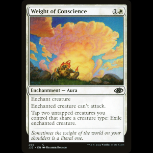 MTG Weight of Conscience Jumpstart 2022 j22#265