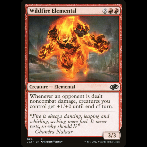 MTG Wildfire Elemental Jumpstart 2022 j22#624