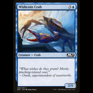 MTG Cangrejo de los deseos (Wishcoin Crab) Core Set 2021 m21#86