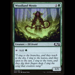 MTG Mística de los bosques (Woodland Mystic) Core Set 2020 m20#344