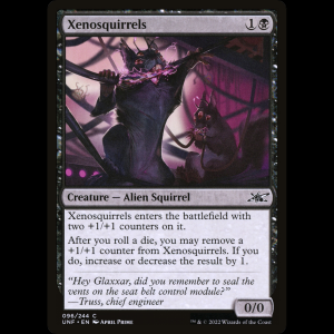 MTG Xenosquirrels Unfinity unf#96