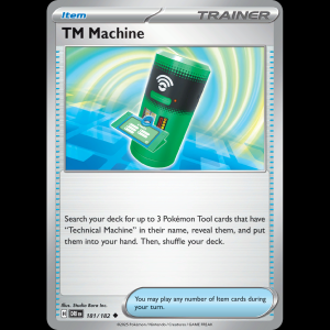 Pokemon TCG TM Machine - Destined Rivals sv10-181