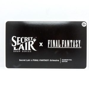 Secret Lair Final Fantasy Grimore Rainbow Foil Edition MTG