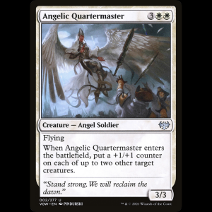 MTG Angelic Quartermaster Innistrad: Crimson Vow vow#2