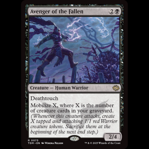 MTG Avenger of the Fallen Tarkir: Dragonstorm tdm#73