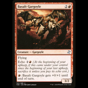 MTG Basalt Gargoyle Time Spiral Remastered tsr#153