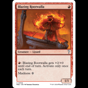 MTG Blazing Rootwalla Mystery Booster 2 mb2#54