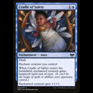 MTG Cuna protectora (Cradle of Safety) Innistrad: Crimson Vow vow#54
