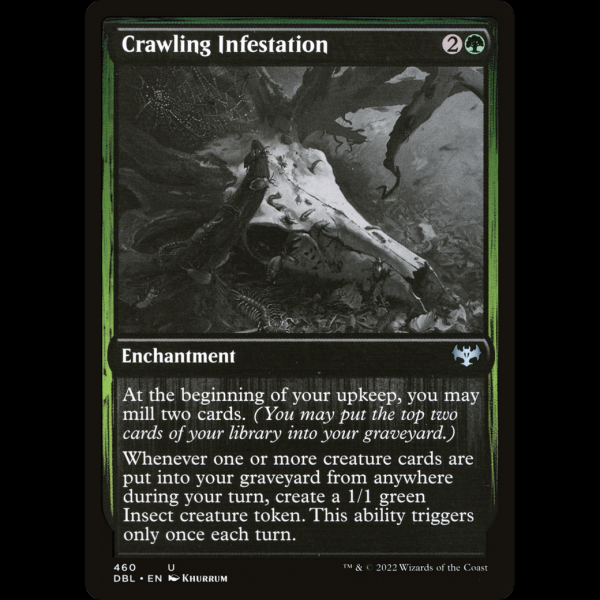 MTG Crawling Infestation Innistrad: Double Feature dbl#460 - Madtoyz