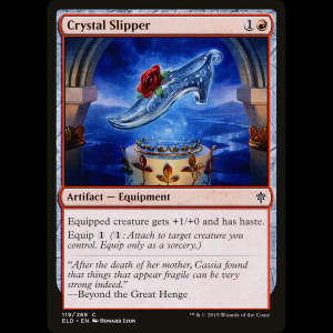 MTG Zapato de cristal (Crystal Slipper) Throne of Eldraine eld#119