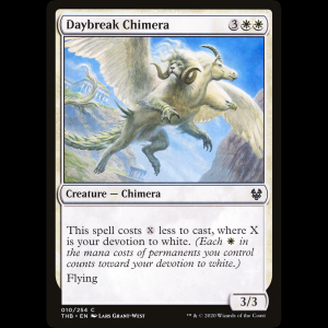 MTG Quimera del alba (Daybreak Chimera) Theros Beyond Death thb#10