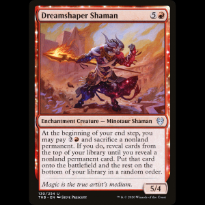 MTG Chamán inspirasueños (Dreamshaper Shaman) Theros Beyond Death thb#130