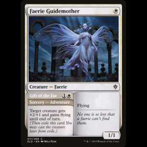 MTG  (Faerie Guidemother // Gift of the Fae) Throne of Eldraine eld#11