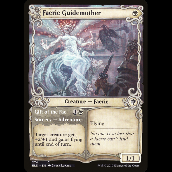 MTG (Faerie Guidemother // Gift of the Fae) Throne of Eldraine eld#274 -  Madtoyz