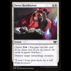 MTG Venganza feroz (Fierce Retribution) Innistrad: Crimson Vow vow#13