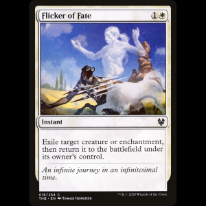 MTG Instante del destino (Flicker of Fate) Theros Beyond Death thb#16