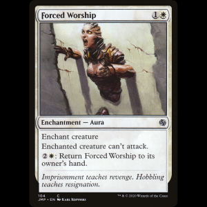 MTG Forced Worship Jumpstart jmp#104