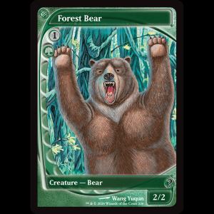 MTG Forest Bear Mystery Booster 2 mb2#206