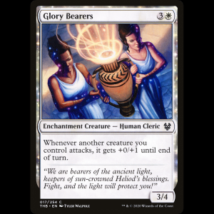 MTG Portadoras de gloria (Glory Bearers) Theros Beyond Death thb#17