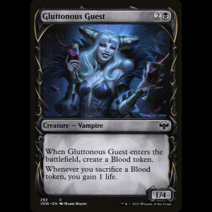 MTG Invitada glotona (Gluttonous Guest) Innistrad: Crimson Vow vow#292