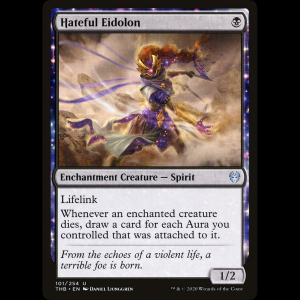 MTG Eidolón del odio (Hateful Eidolon) Theros Beyond Death thb#101