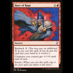 MTG Haze of Rage Time Spiral Remastered tsr#169