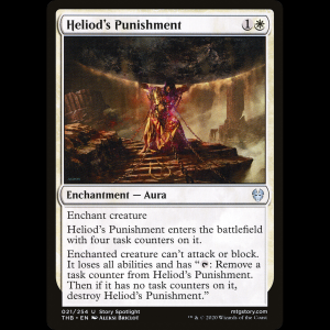 MTG Castigo de Heliod (Heliod's Punishment) Theros Beyond Death thb#21