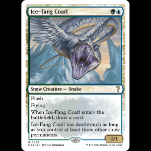 MTG Ice-Fang Coatl Mystery Booster 2 mb2#83