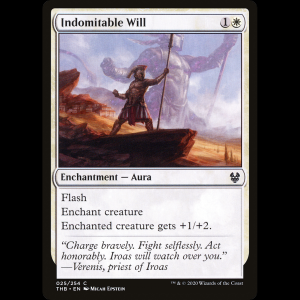 MTG Voluntad indomable (Indomitable Will) Theros Beyond Death thb#25