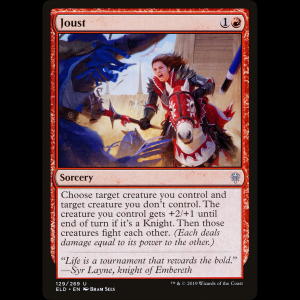 MTG Justa (Joust) Throne of Eldraine eld#129