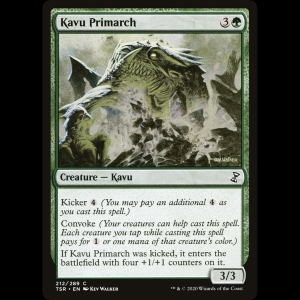MTG Kavu Primarch Time Spiral Remastered tsr#212