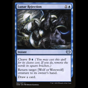MTG Rechazo lunar (Lunar Rejection) Innistrad: Crimson Vow vow#67